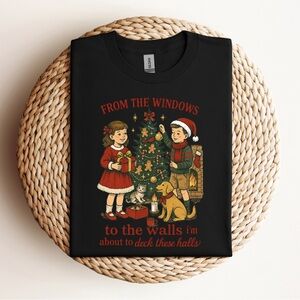 Deck The Halls Christmas T-Shirt